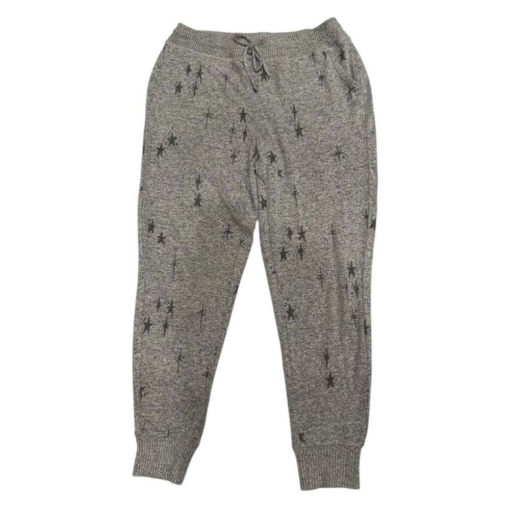 Soma grey star print pajama joggers